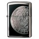 ジッポー(ZIPPO) アンティーク調クレスト 2SIBK-ACYR ブラック/シルバー