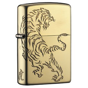 ジッポー(ZIPPO) DRAGON&TIGER タイガー 2BI-TIGER2 ゴールド