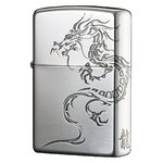ジッポー(ZIPPO) DRAGON&TIGER ドラゴン 2SI-DR2 シルバー