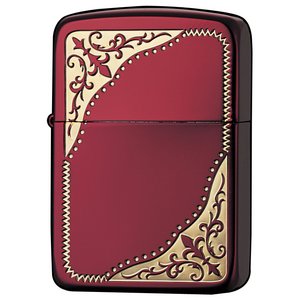 ジッポー(ZIPPO) ゴシックデザイン 41GRED-GO1 レッド/ゴールド