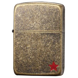 ジッポー(ZIPPO) RED STAR 41-2STR ゴールド