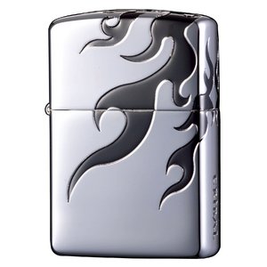 ジッポー(ZIPPO) TRIBAL アーマータイプ 162S-TRSP3 シルバー/ブラック