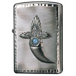 ジッポー(ZIPPO) エンブレムモチーフ 2SIMT-FANG シルバー