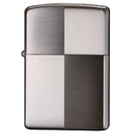 ジッポー(ZIPPO) GEOMETRIC 2SS-CK1 ブラック/シルバー