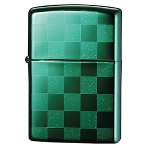 ジッポー(ZIPPO) GEOMETRIC 25CK-GR グリーン