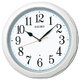 SEIKO CLOCK(セイコークロック) スタンダード 電波壁掛け時計 KX812W ホワイト