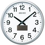 セイコークロック 電波壁掛け時計 ハイブリッドソーラー SF242S