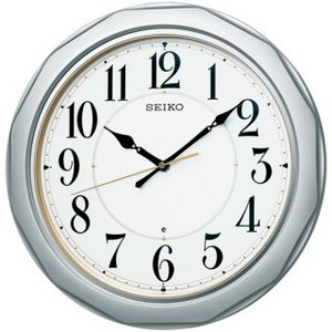 SEIKO CLOCK(セイコークロック) スタンダード 掛け時計 KX374S - 拡大画像
