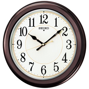 SEIKO CLOCK(セイコークロック) 電波掛時計 スタンダード KX385B - 拡大画像