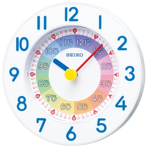 SEIKO CLOCK(セイコークロック) 掛時計 知育時計 KX619W - 拡大画像