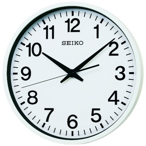 SEIKO CLOCK(セイコークロック) 衛星掛時計 オフィスタイプ GP201W - 拡大画像