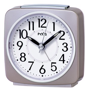 SEIKO CLOCK(セイコークロック) 目覚まし時計 スタンダード NR440P 薄ピンク - 拡大画像
