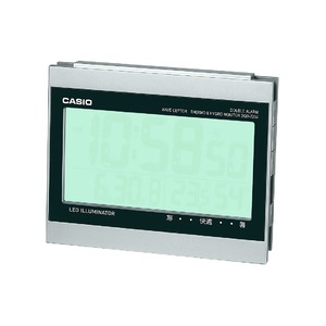 CASIO（カシオ） デスクトップクロック 温度・湿度計付き DQD-720J-8JF シルバー - 拡大画像