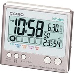 CASIO（カシオ） 電波時計 デスクトップクロック 生活環境お知らせクロック DQL-200J-8JF　シルバー