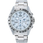 CITIZEN WATCH（シチズン時計） Q&Q ソーラー電源機能搭載 クロノグラフ H022-201