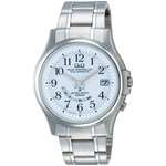 CITIZEN WATCH（シチズン時計） Q&Q ソーラー電源機能搭載 アナログ電波時計 HG00-204