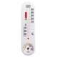 EMPEX(エンペックス) 生活管理温・湿度計 TG-2451 クリアホワイト