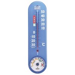 EMPEX（エンペックス） 生活管理温・湿度計 TG-2456 クリアホワイト