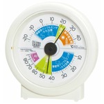 EMPEX(エンペックス) 生活管理温湿度計 TM-2870 オフホワイト
