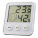 EMPEX（エンペックス） デジタルmidi 温度・湿度計 TD-8311 シルキーホワイト