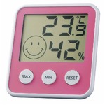 EMPEX(エンペックス) デジタルmidi 温度・湿度計 TD-8315 チェリーピンク