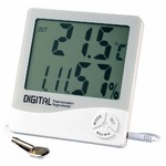 EMPEX(エンペックス) デカデジファイブ(デジタル湿度計/内・外温度計/時計/カレンダー) TD-8130