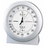 EMPEX（エンペックス） スーパーEX高品質温・湿度計 EX-2767 シャインシルバー