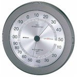 EMPEX(エンペックス) スーパーEX高品質温・湿度計 EX-2737 メタリックグレー