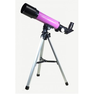 MIZAR-TEC（ミザールテック） 天体望遠鏡 AR-50PK ピンク - 拡大画像