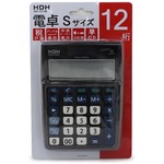 保土ヶ谷電子販売 セミディスク電卓Sサイズ HDC-03T-BK