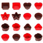 fleur DOLCE（フルールドルチェ） シリコンチョコレートカップ 16P