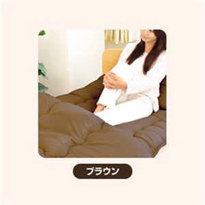 ピーチスキン加工 寝具3点 シングル【フローリング・床用】 ブラウンの商品画像