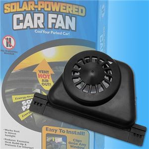 ソーラーパワー　カーベンチレーター