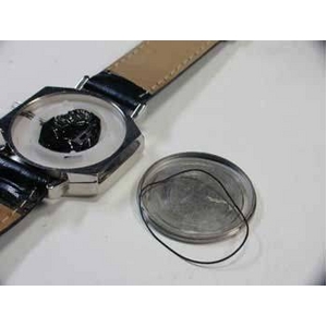 時計用工具 腕時計防水用　シリコングリース　(塗布スポンジ付オイル) 商品写真2