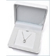 指輪5本収納可能リングネックレスギフトBOX　白　12個セット - 縮小画像2