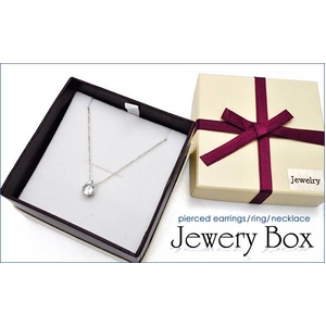 多機能ジュエリーギフトボックス　リボン付　12個セット - 拡大画像