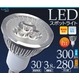 LED電球 E11型 3Wスポットライト 白色 30W相当【10個セット】