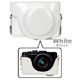 【カメラケース】Panasonic(パナソニック)LUMIX LX7対応　ネックストラップ付　ホワイト - 縮小画像6