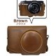 【カメラケース】キヤノン（Canon） SX280 HS カメラケース　首掛け可レザーブラウン - 縮小画像6