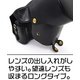 【カメラケース】Canon（キヤノン）Kiss X7（EOS 100D） ダブルズームキット用　レザーブラック - 縮小画像6
