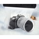 一眼レフカメラ用防水バッグ(レンズ8.5×10cm)　波・砂からの保護袋 - 縮小画像6