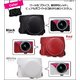 【カメラケース】Panasonic(パナソニック) ルミックスDMC-GF6　薄型レンズストラップつき　ブラック - 縮小画像4