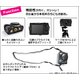 【カメラケース】ソニー　サイバーショットDSC-HX60V対応バッグ　ストラップつき　レザーブラック - 縮小画像2