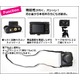 【カメラバッグ】Nikon　1　V3レンズキット対応カメラケース&ネックストラップ　レザーブラック - 縮小画像2