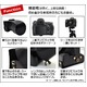 【カメラバッグ】Nikon　D750レンズキット対応カメラケース　レザーブラック - 縮小画像2