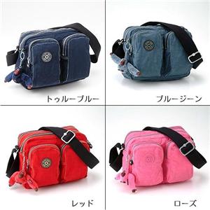 kipling ショルダーバッグ　ブルージーン - 拡大画像