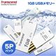 Transcend 1GB USB���꡼ T3(5P�ѥå���