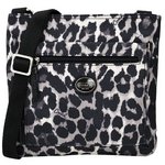 COACH コーチ　パーク レオパード プリント クロスボディ ショルダーバッグ