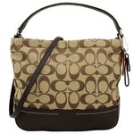 COACH コーチ　パーク シグネチャー ミニダッフル クロスボディ 2way ショルダーバッグ