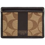 COACH　コーチヘリテージ ストライプ スリム カードケーF74515 SKHBR
